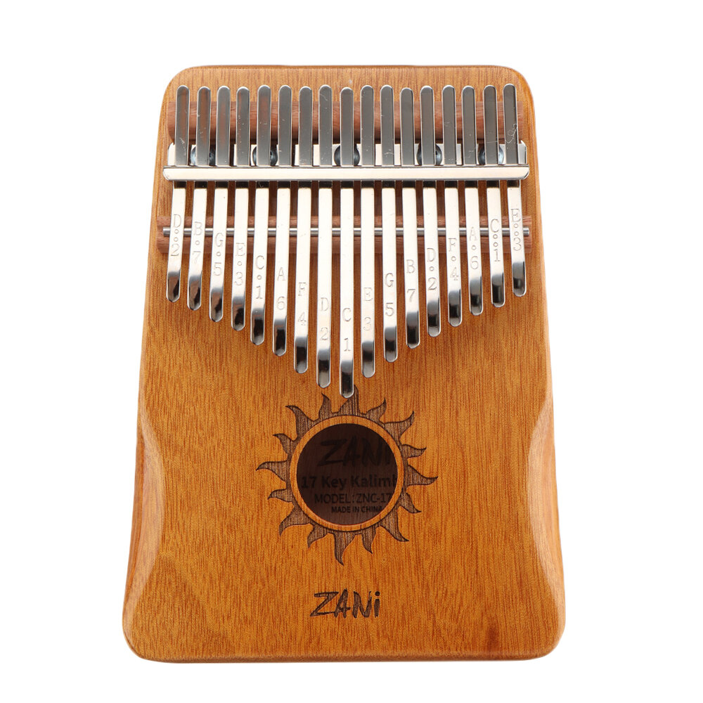 ZANi 17 Key Kalimba Acacia Thumb Finger PianoMusical Gift for Music Lover,Children,Beginners