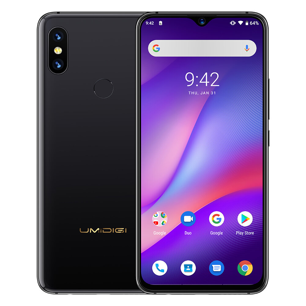 £244.54 20% UMIDIGI S3 Pro 6.3 Inch FHD+ 5150mAh Android 9.0 48MP+12MP Dual Rear Cameras Helio P70 Octa Core 2.0GHz 4G Smartphone Smartphones from Mobile Phones & Accessories on banggood.com