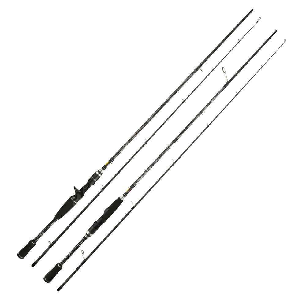

Abu Garcia 1.98/2.1/2.28m Carbon Spinning SILVER MAX Fishing Rod Casting Rod EVA Handle Lightweight Outdoor Fishing Tool