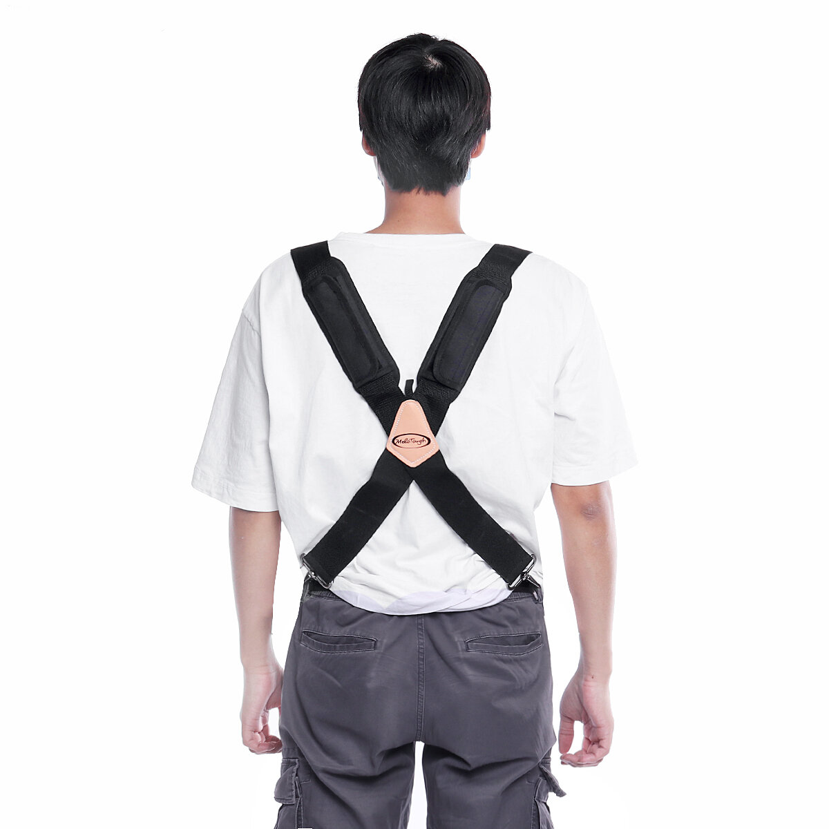

2'' Wide Braces Suspender Heavy Duty Men's Tool Adjustable Trouser Belt