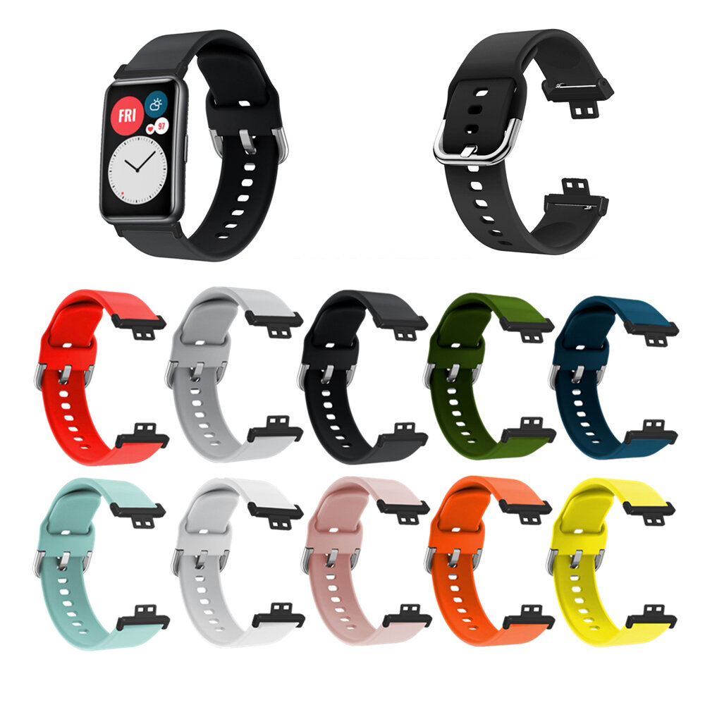 Bakeey 20mm Monochrome vitaliteit horlogeband horlogeband voor Huawei horloge FIT