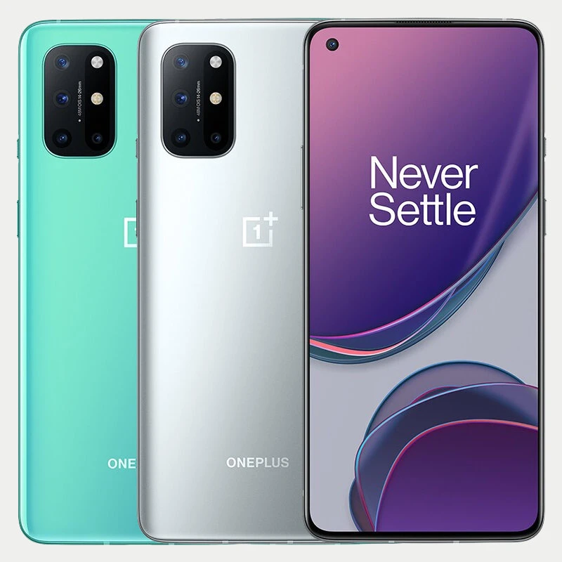 OnePlus 8T 5G Global Rom NFC Android 11 8GB 128GB Snapdragon 865 6.55 inch FHD + HDR10 + 120Hz Vloeistof AMOLED-scherm 48MP Quad-camera 65W Warp Charge Smartphone