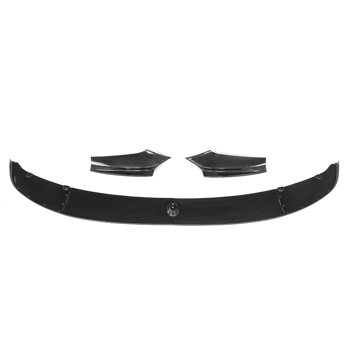 CARBON LOOK FRONT DIFFUSER SPLITTER LIP SPOILER FOR BMW 5 SERIES F10 F11 M SPORT