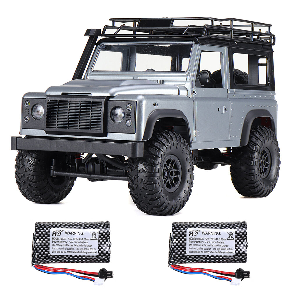 

MN 99s 2.4G 1/12 4WD RTR Crawler RC Car Off-Road For Land Rover Vehicle Models With Two Battery