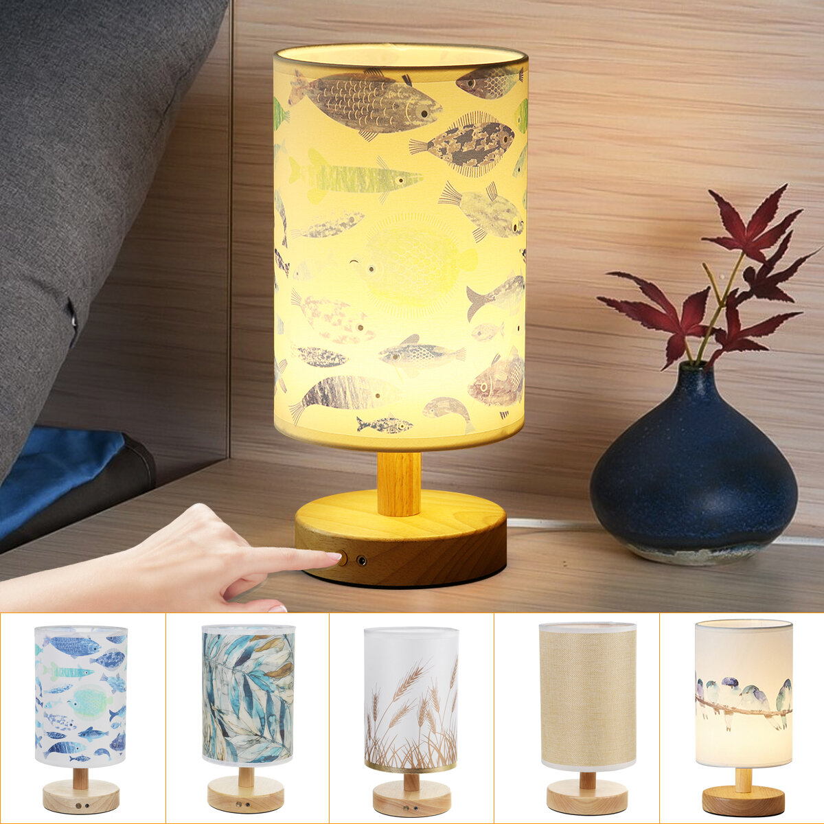 Touch Dimmer Table Lamp Modern Led, Table Lamp Touch Dimmer
