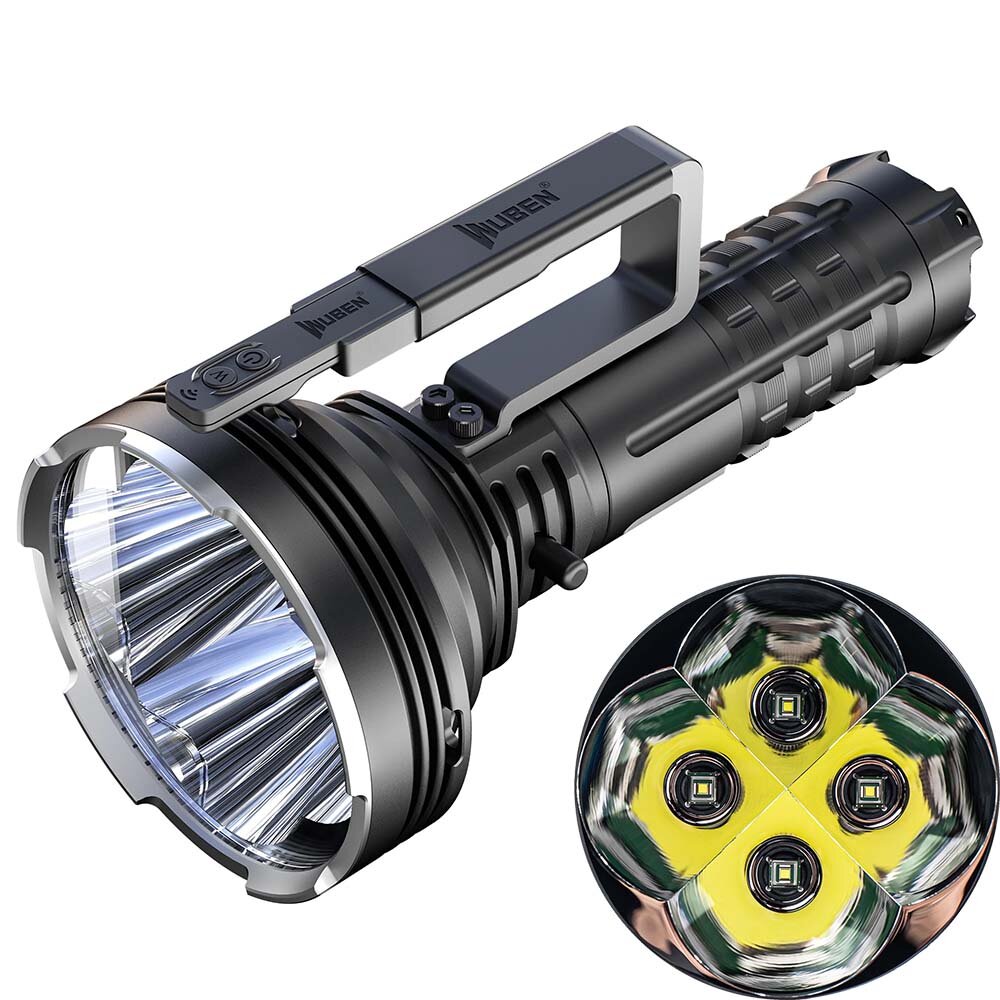 best price,wuben,a1,20000lm,flashlight,2000m,discount