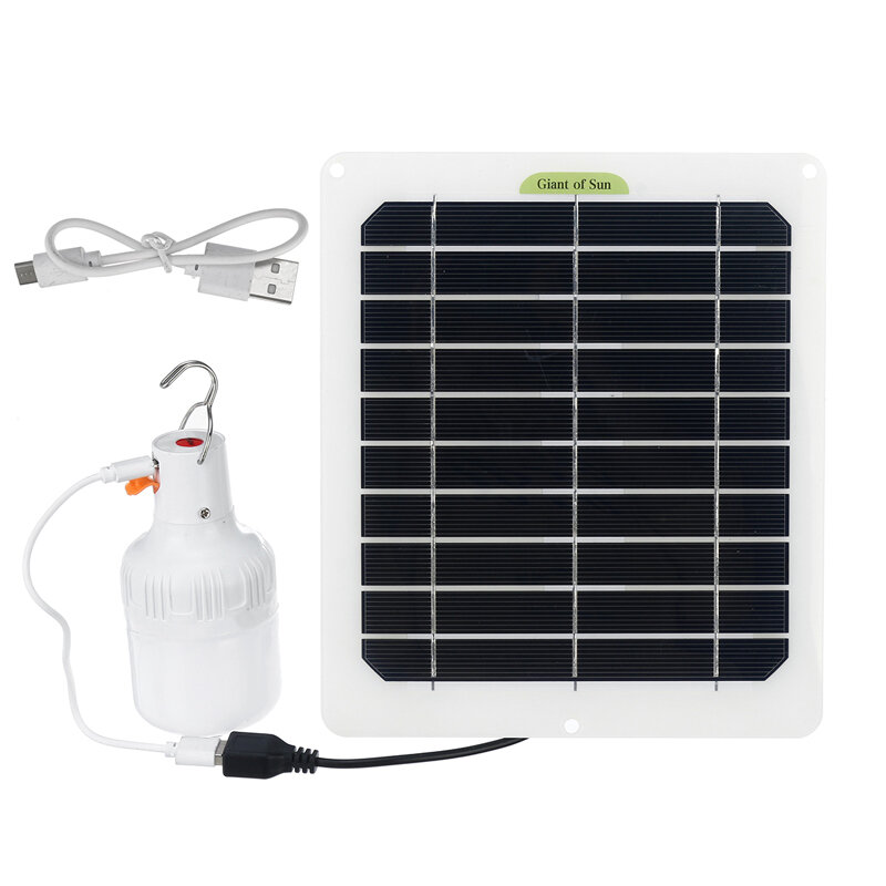 Pannello solare USB da 20W di potenza, 80W, 3 modalità di luce regolabile, lampada da tenda per campeggio, luce esterna per viaggi e pesca.