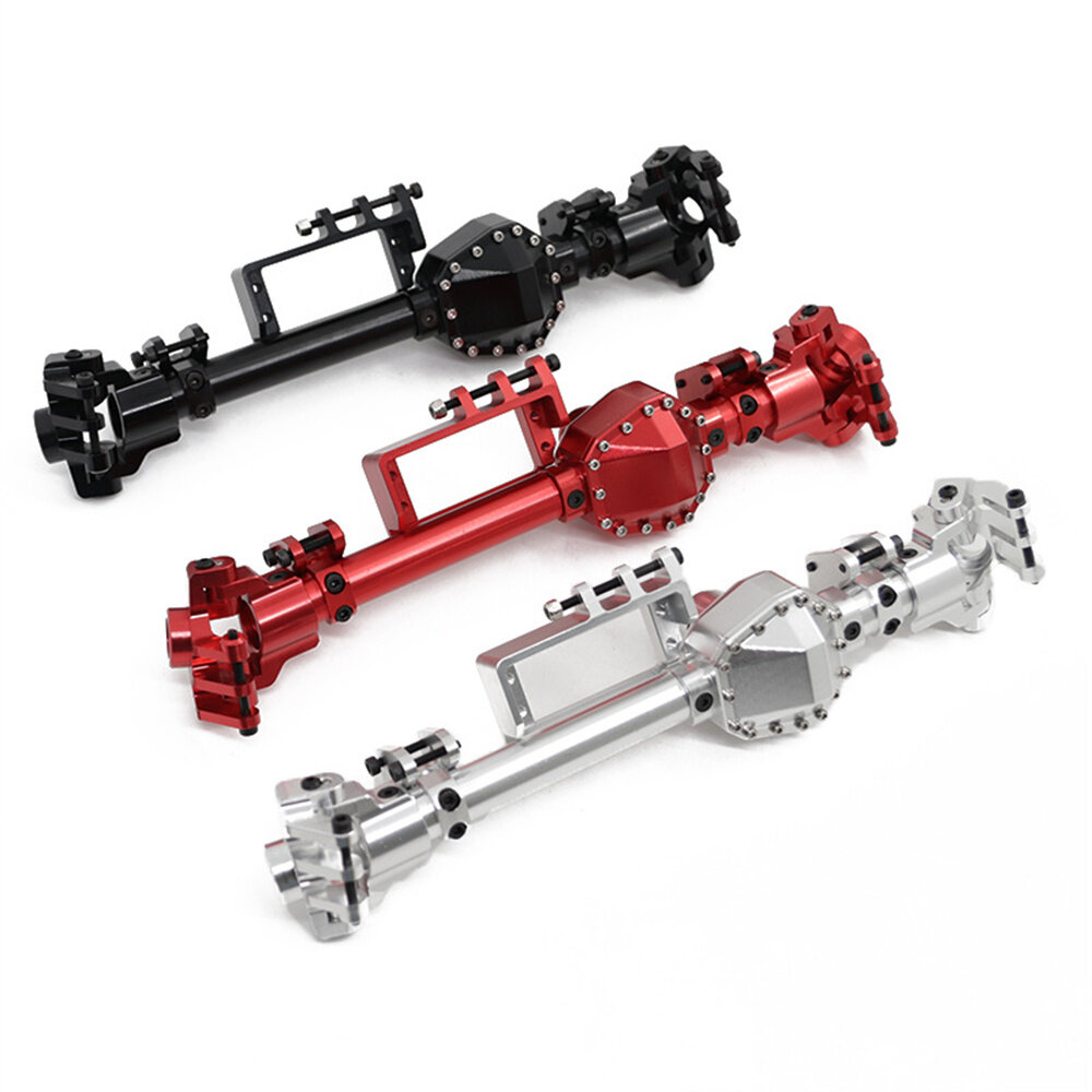 

2PCS Upgraded All Metal Front Rear Bridge Axle Housing for Axial RBX10 Ryft 1/10 RC Cars Off-Truck Vehicles Models Parts