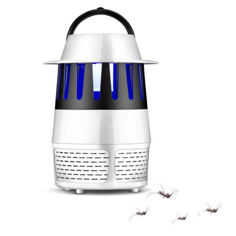 LED Анти Москито-убийца Лампа USB-убийца для насекомых Лампа Без излучения Крытый Кемпинг Пестрый комариный свет 