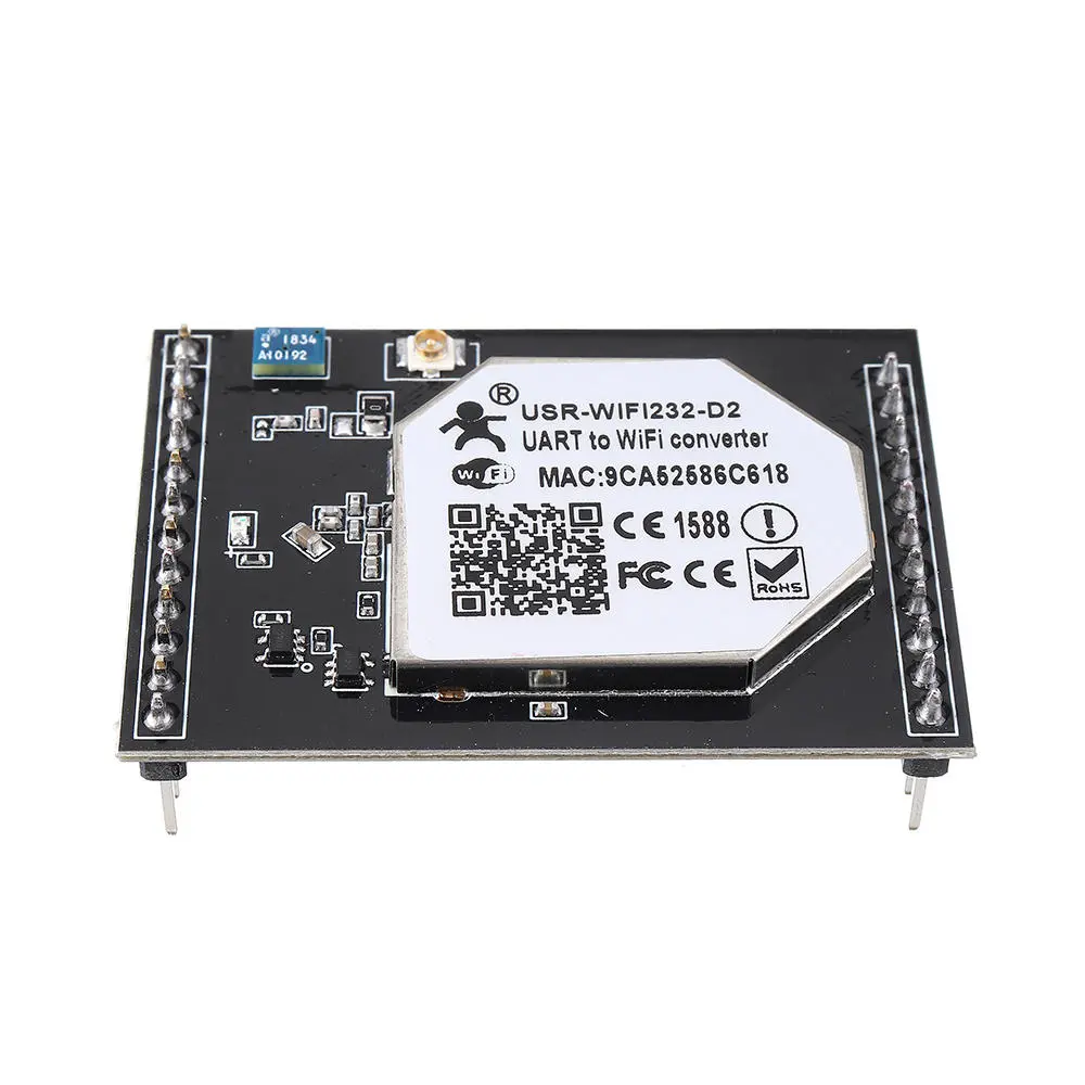 Serial to wifi module embedded serial-to-ethernet dual port wireless wifi 232 d2