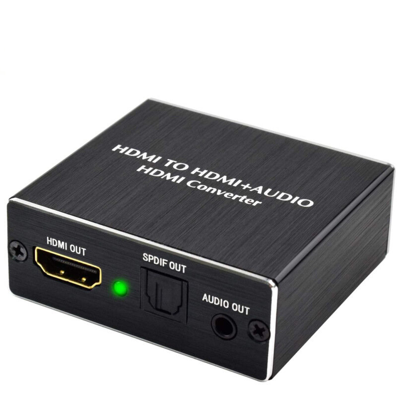HDMI-audiosplitter HDMI naar HDMI AUDIO SPDIF-converter 4K 3,5 mm analoge audio-uitgangsschakelaar