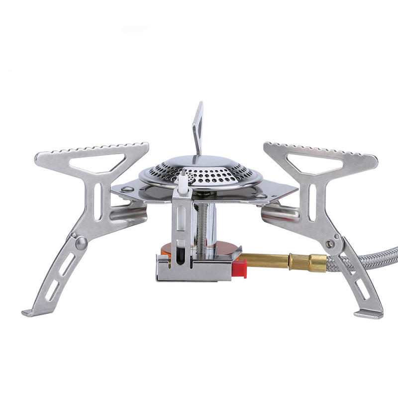 Fire-Maple Split Gas Stove 2600W Camping Picnic Cooker Mini Burner Furnace Stainless Steel FMS-105 
