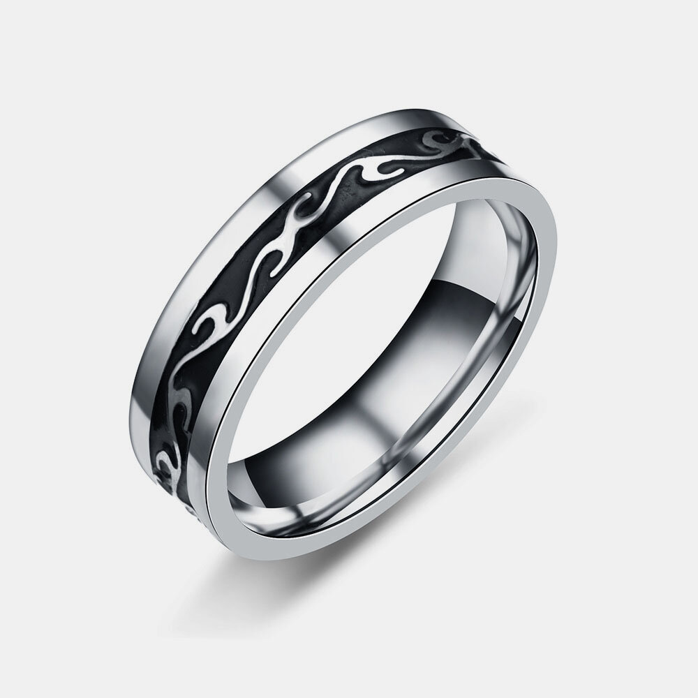 1 Pcs Fashion Titanium Steel Domineering Dragon Ring