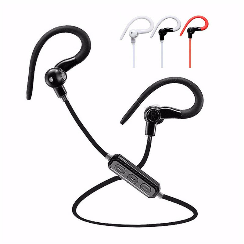 ELEGIANT bluletooth Earhooks Sports Adjustable Sweatproof Earphone Headphone for Gym Running