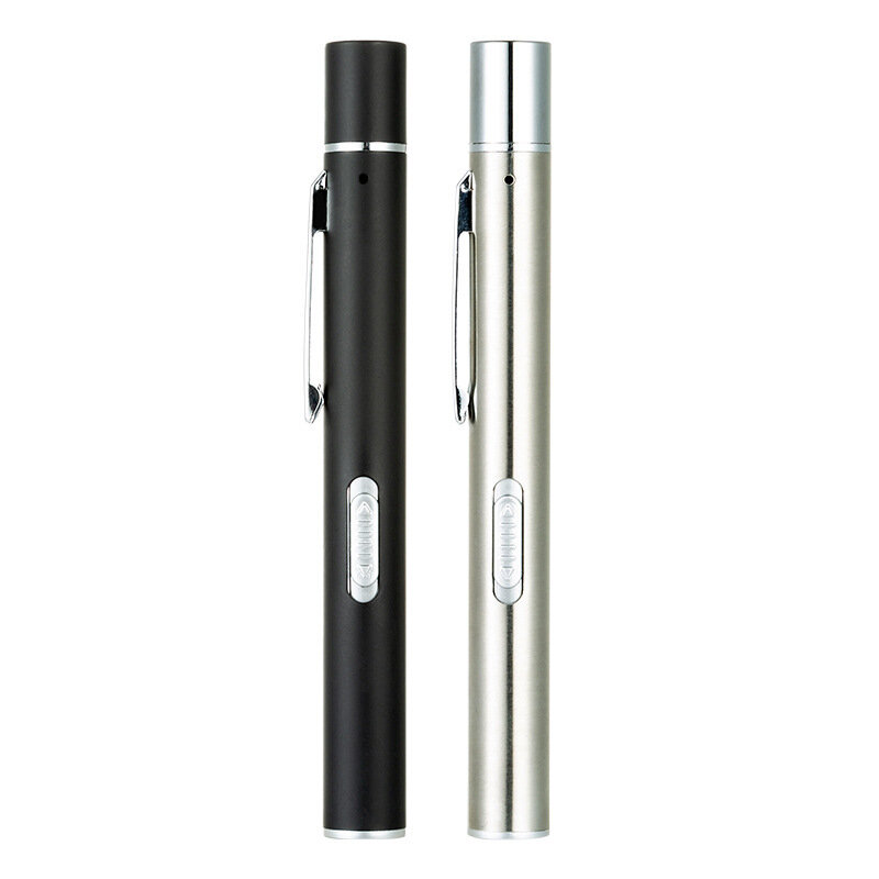 

XANES® Dual Light Source Mini Medical Pen Light Lightweight Rechargeable Flashlight Home Oral Examination Pocket Clip La