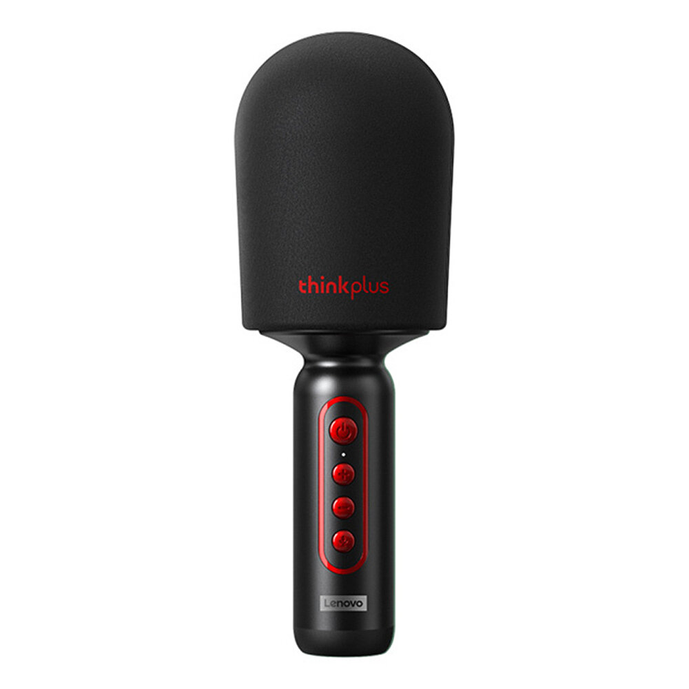 Lenovo Thinkplus M1 Wireless Handheld Microphone 52mm Horn HiFi Sound bluetooth V5.0 2000mAh Battery Fashionable Recordi