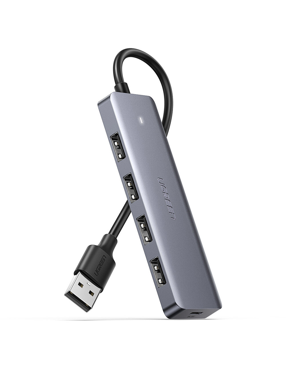U-Green CM219 USB Hub 4 Poorten USB3.0 Micro USB Oplaadpoort Enorme Uitbreiding USB 3.0 Hub voor Mac