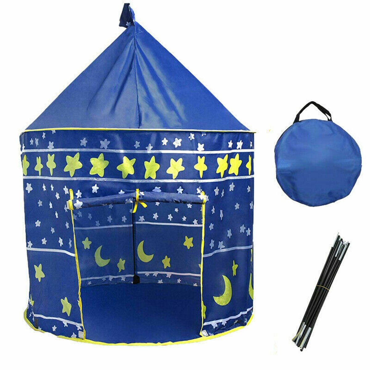 best price,kids,playhouse,moon,stars,pattern,play,tent,discount