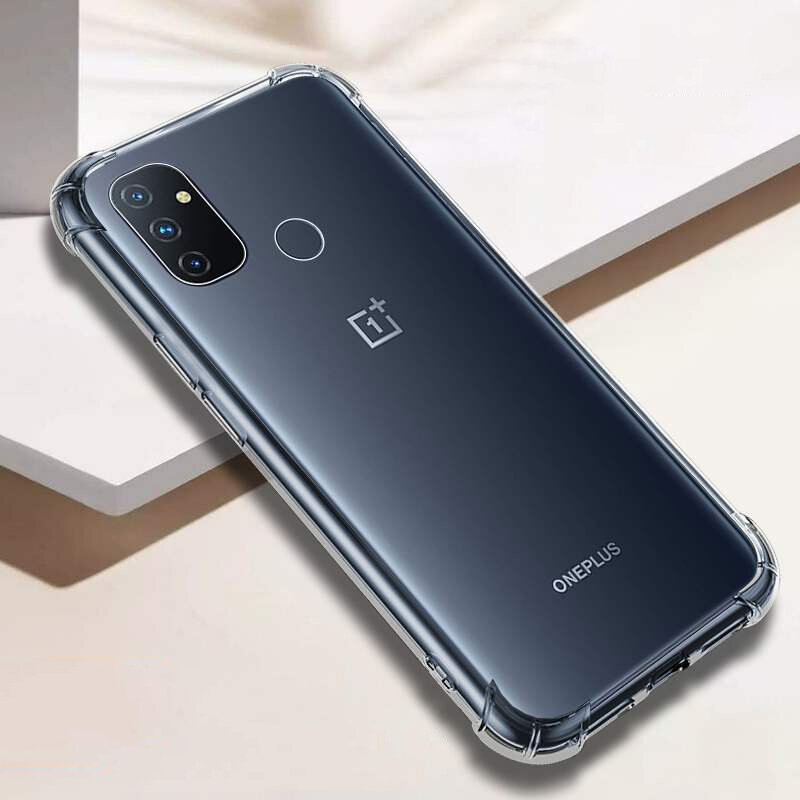

Bakeey for OnePlus Nord N100 Case with Air Bag Shockproof Transparent Non-Yellow Soft TPU Protective Case