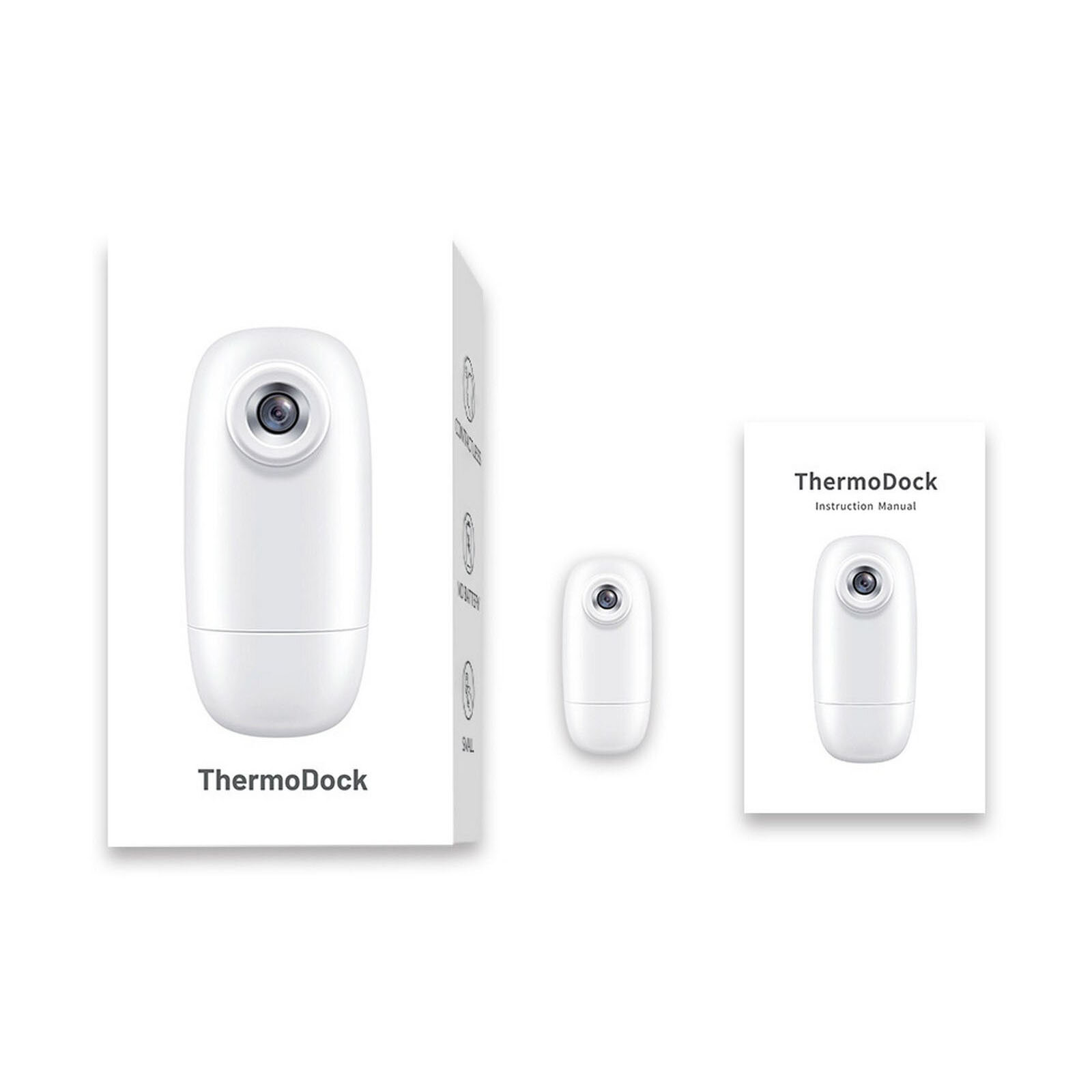 

Portable Non-contact Infrared Forehead Thermometer Mobile Phone Mini Thermometer for Android Type-C Temperature Detector