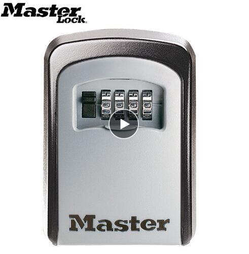 Master Lock Key Safe Box Outdoor Wall Mount Combination Password Lock Hidden Keys Storage Box Security Safes For Home Of