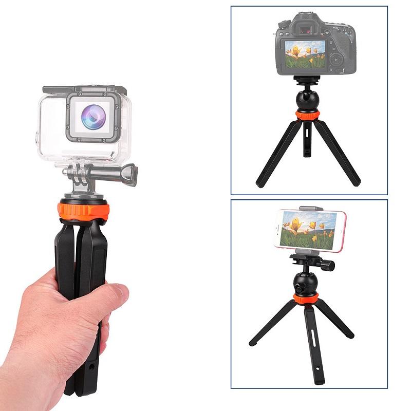 

Mini Portable Live Camera Tripod Selfie Stick Stand Handheld Gimbal Stabilizer for Smartphones