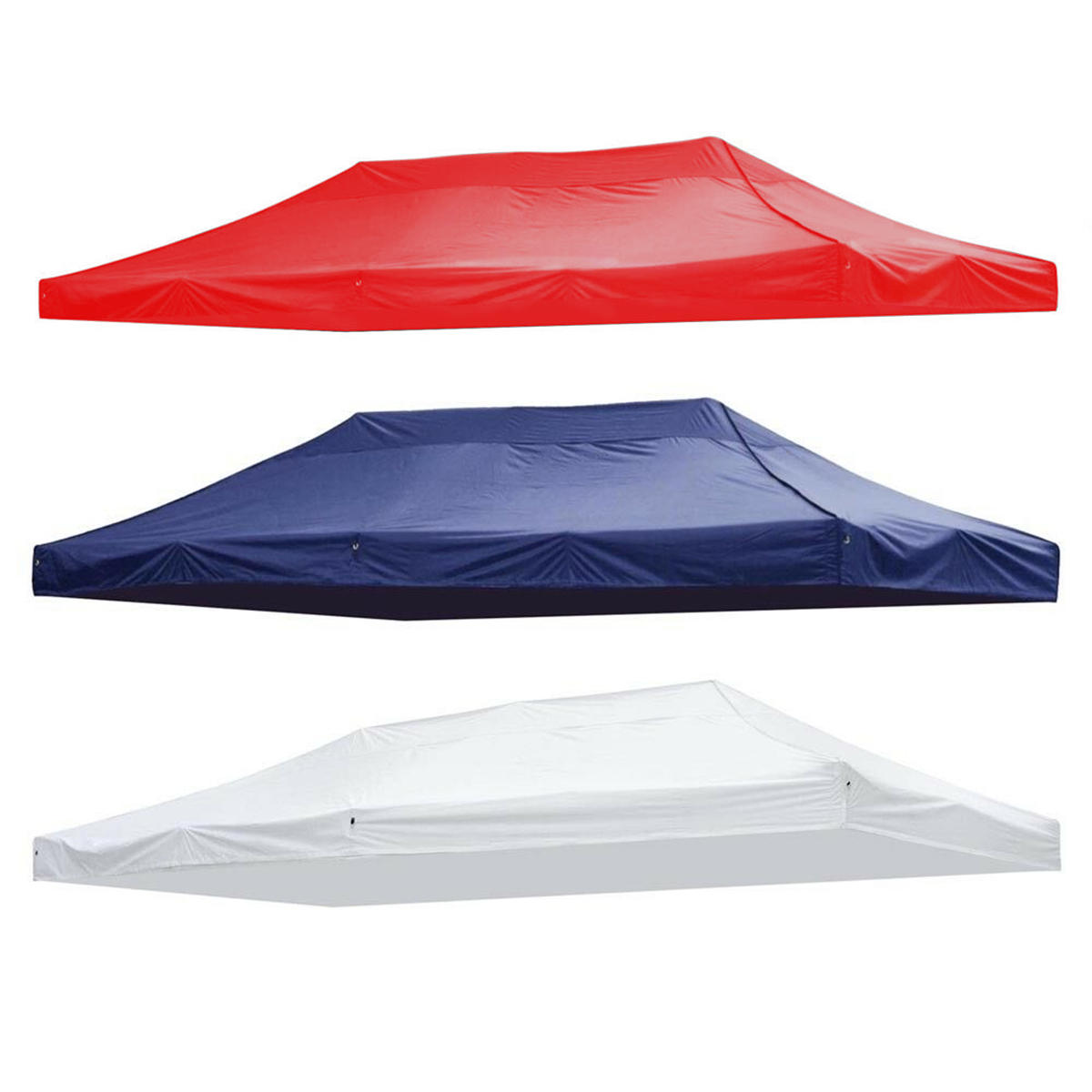 Gazebo 420D UV de remplacement de la tente de remplacement de la couverture supérieure du couvert supérieur de la tente 10x20ft