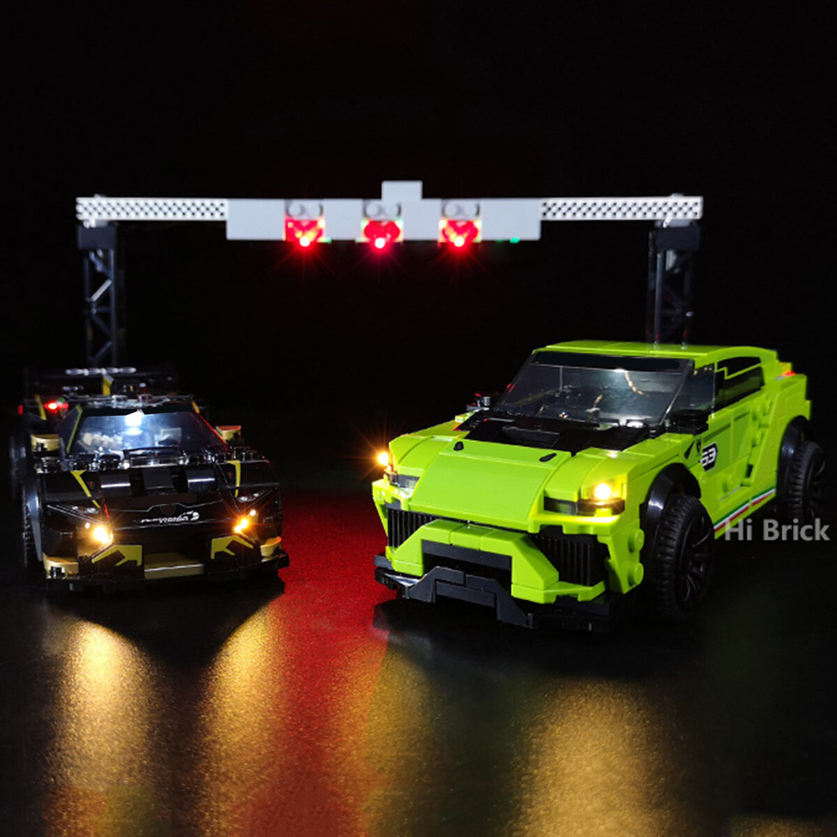 

DIY LED Light Kit ONLY for Lego 76899 Speed Series Lighting Model Street Bricks