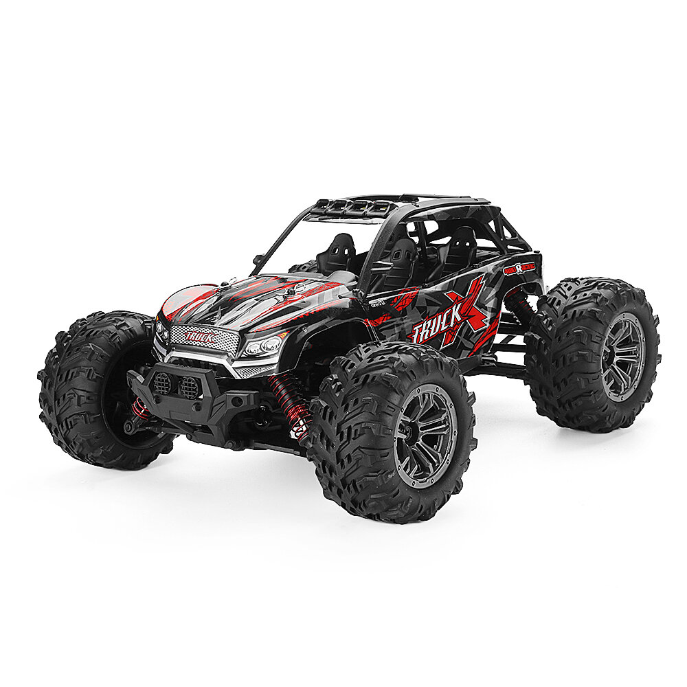 Xinlehong 9137 1/16 2.4G 4WD 36km / h Rc Car W / LED ضوء Desert Off-Road Monster Truck RTR Toy