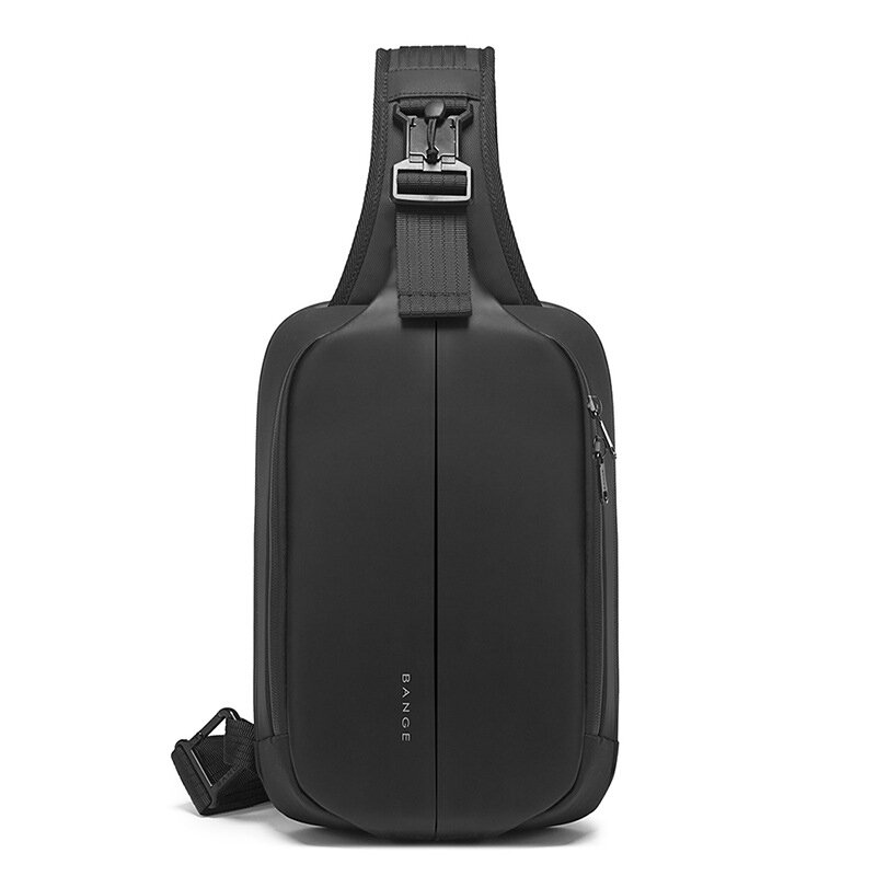 BANGE Outdoor Sport Férfi Sling Bag Crossbody Pack mobiltelefonhoz Nagy kapacitású melltáska Férfi vízálló táska.