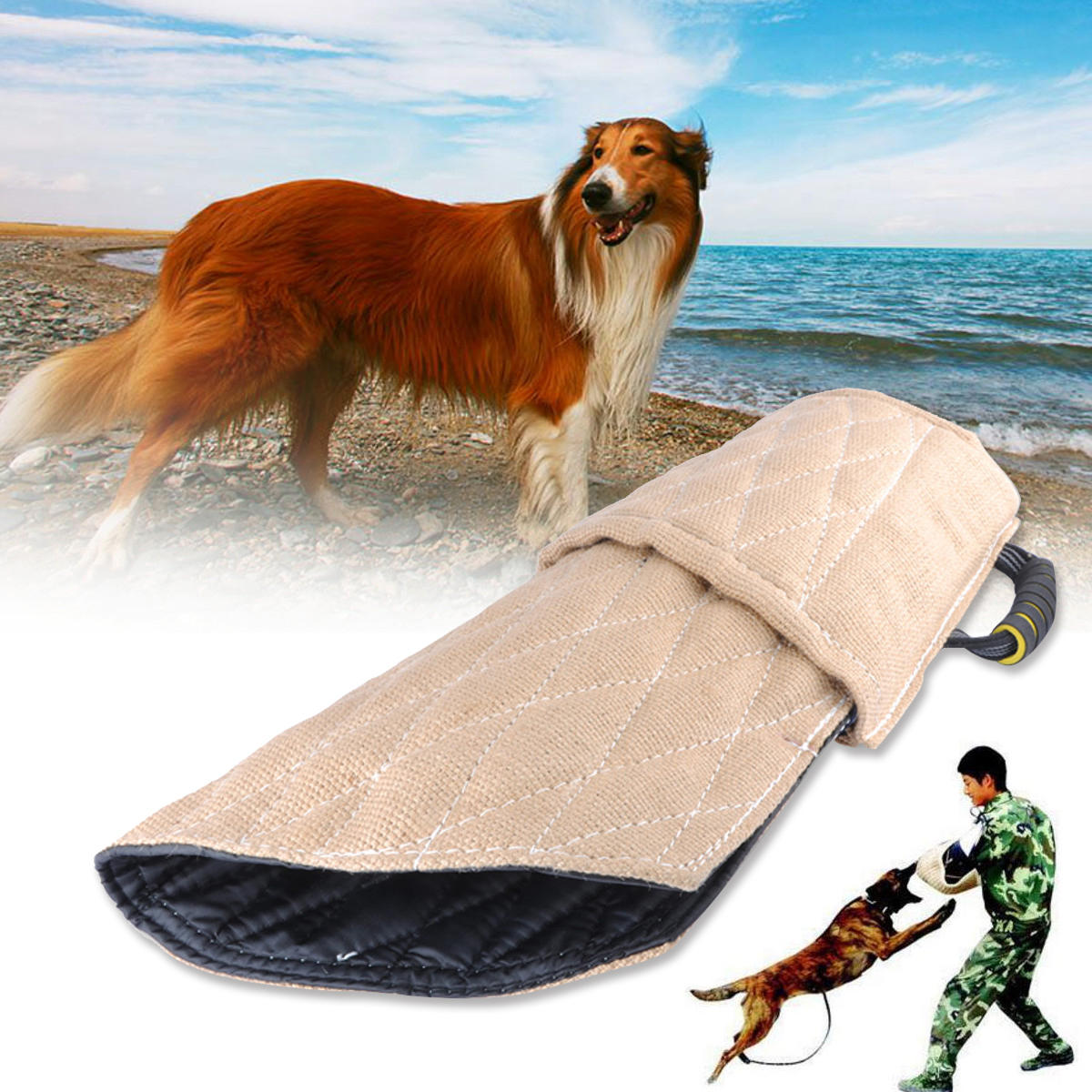 Dog Bite Protection Arm Sleeve voor Young Police Dog Work Training Walking Tug Pet Bite Protection T