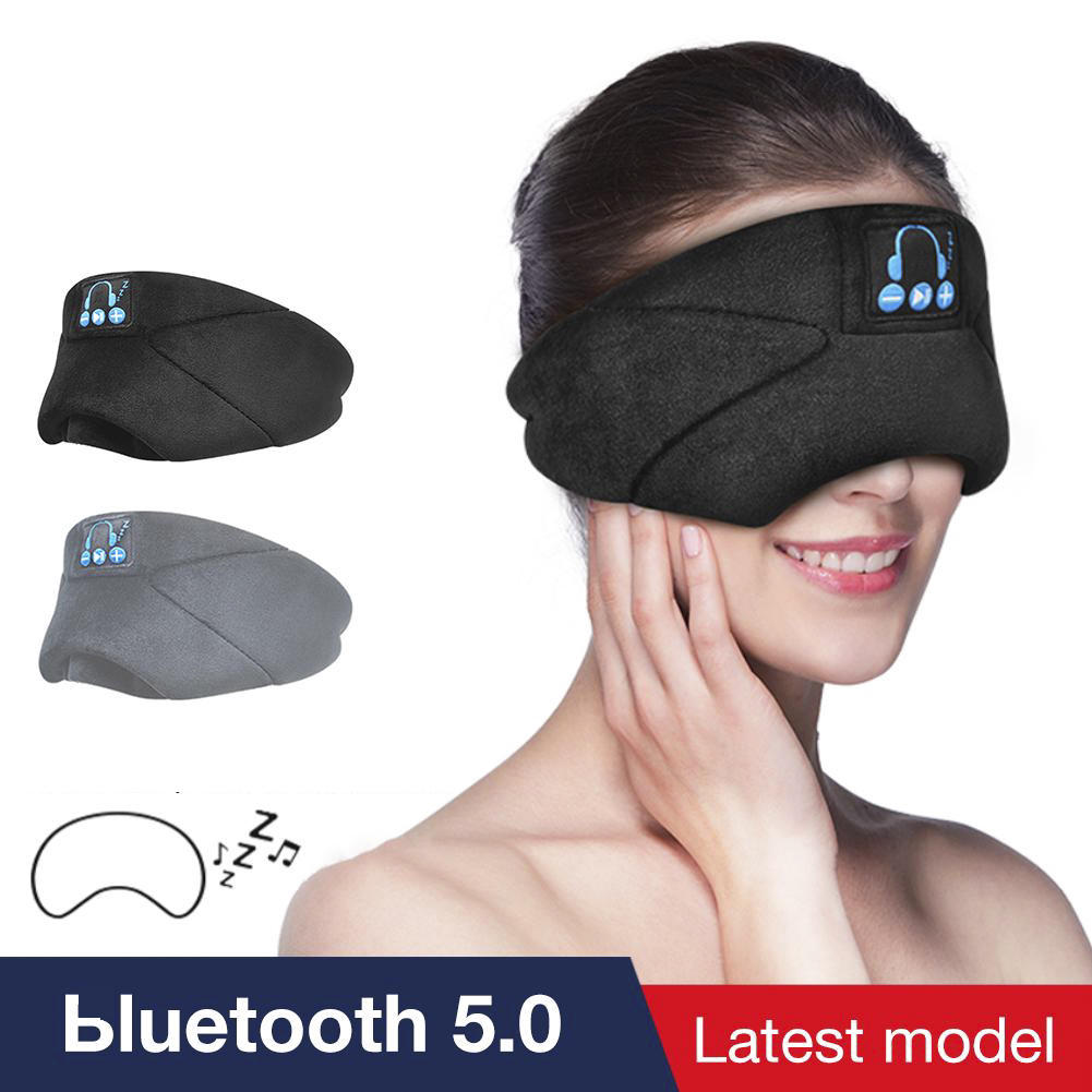 

Bakeey YR-02 Wireless bluetooth 5.0 Headphone Eye Mask Noise Cancelling Relax HIFI Stereo Bass Headset Sleeping Headphon