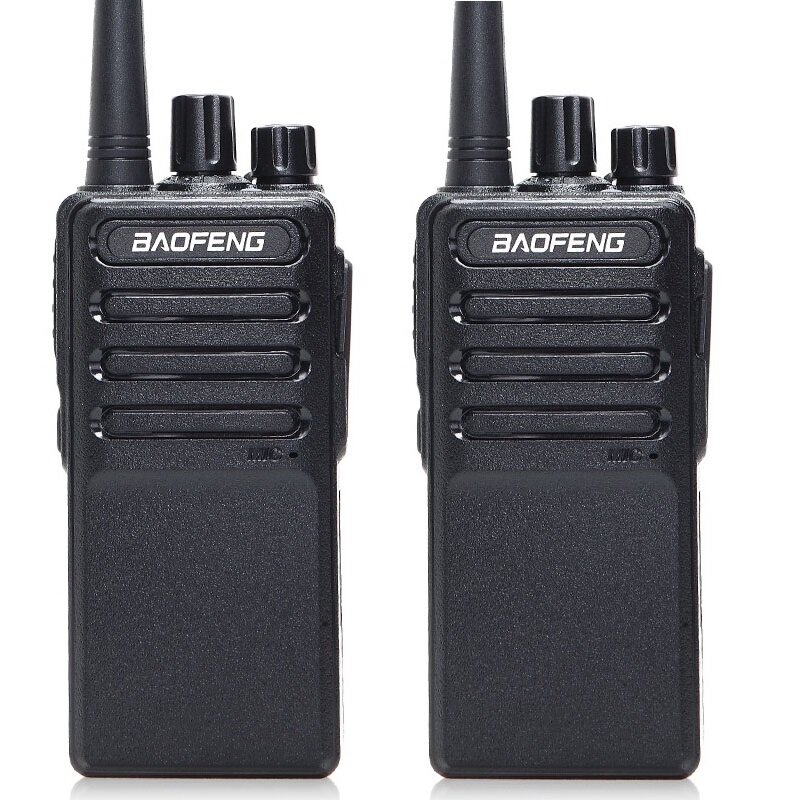 2 stks Baofeng BF-V9 Mini Walkie-talkie USB Snel opladen 5W UHF 400-470 MHz Ham CB Portable Two Way 
