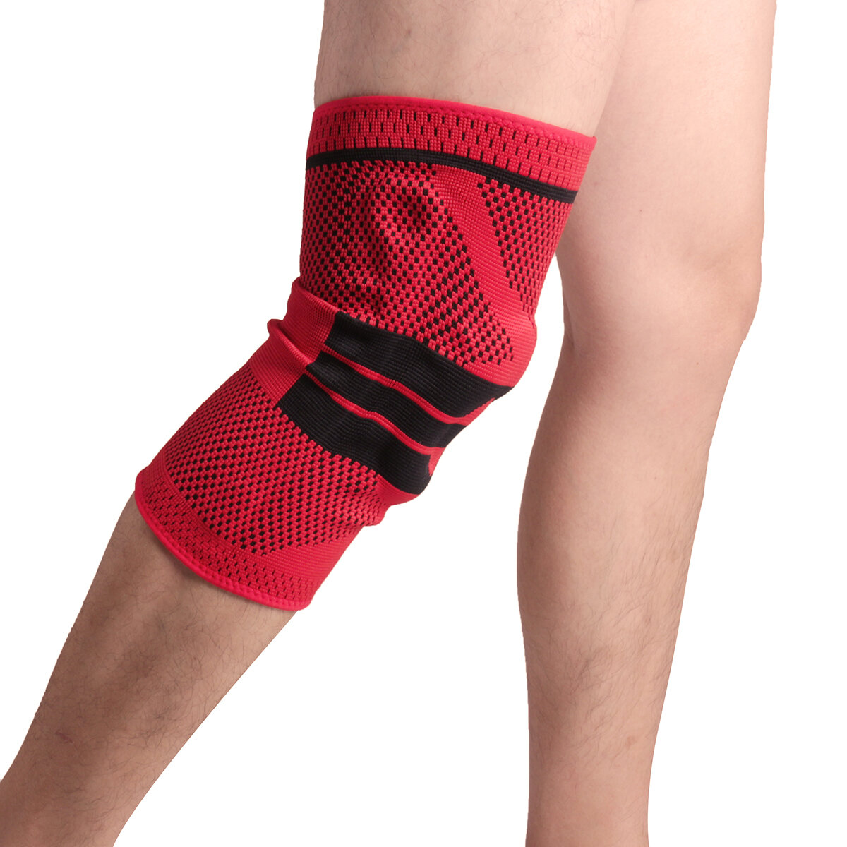 

1 шт. Спортивная поддержка наколенник дышащий 3D комплектация облегчить боль в суставах протектор грелка для ног поддерж