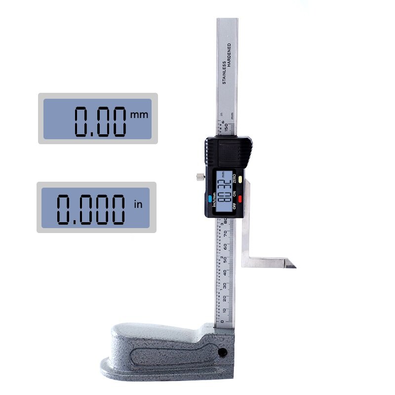 Digitale hoogtemeter 0-150 mm 0,01 mm Mini roestvrijstalen elektronica-markeringsmeter Meetkraspen S
