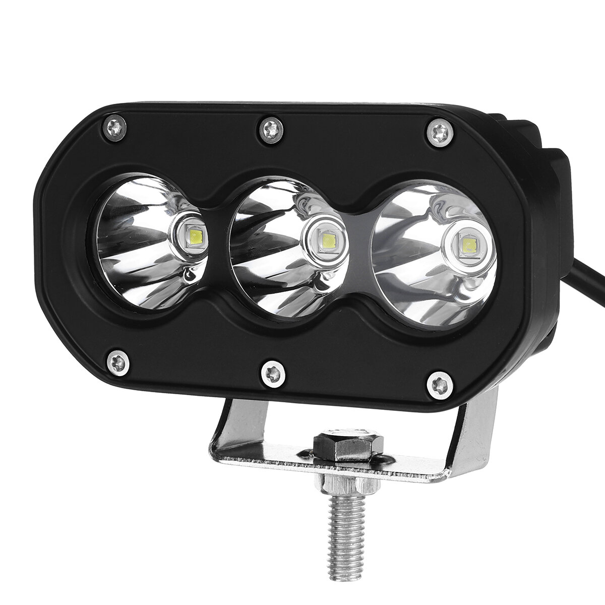 10V-30V 3.5 Inch 60W LED-werkbalk Bar Spot Beam Wit licht voor autos Motorfiets Offroad SUV