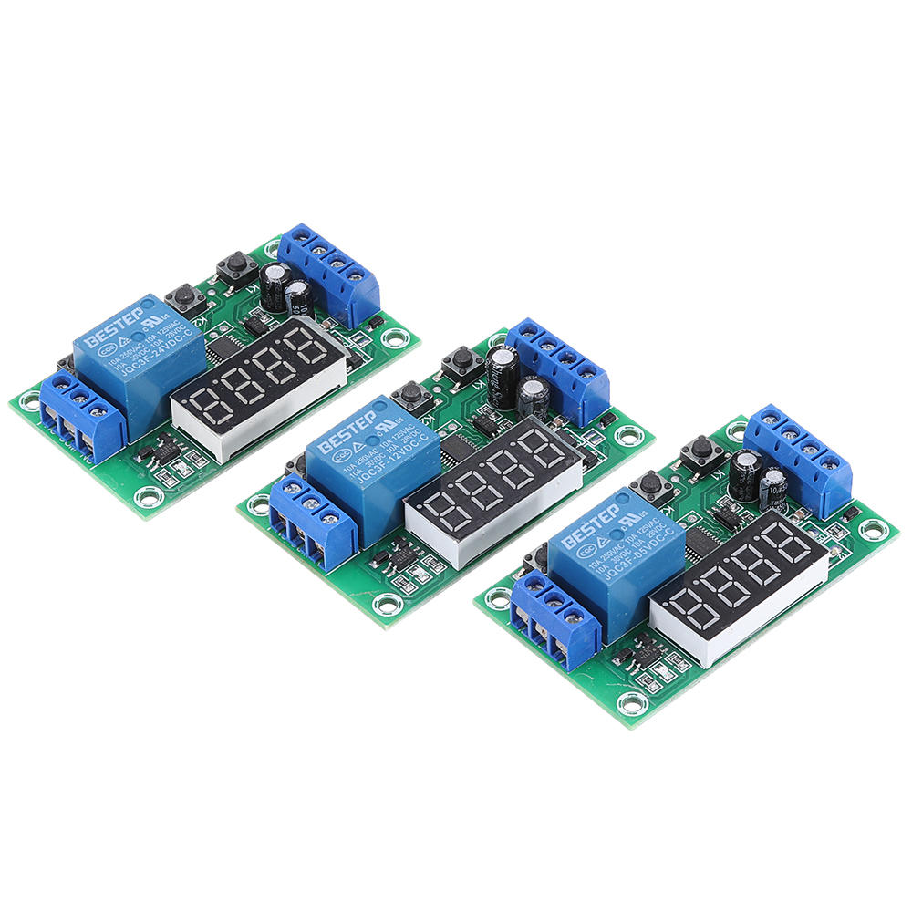 YYC-2S 5V 1 Channel Relay Module Cycle Trigger Delay Power-off Delay Timing Circuit Timer Switch wit