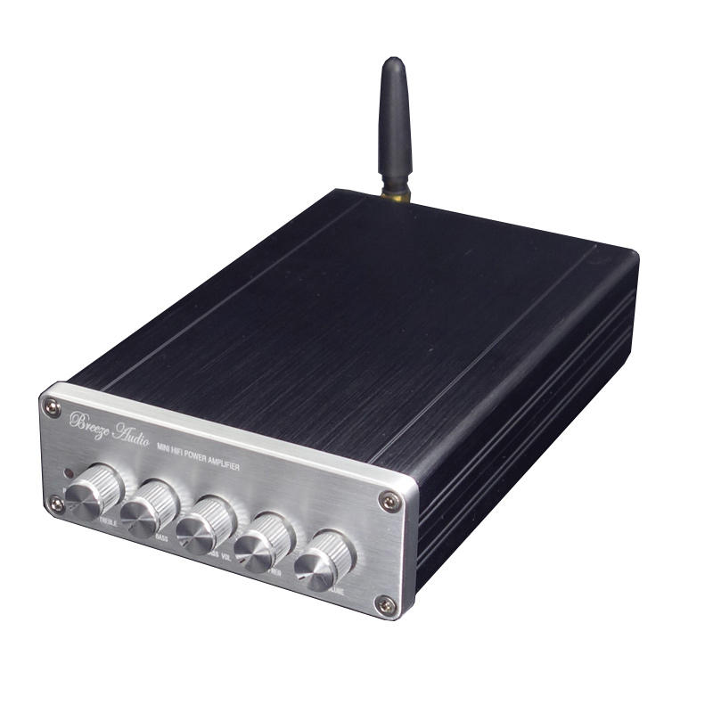 

Breeze Audio DP1 TPA3116D2 2.1Ch QCC3003 bluetooth 5.0 PCM5102 2x50W+100W Treble Bass HIFI Lossless Amplifier