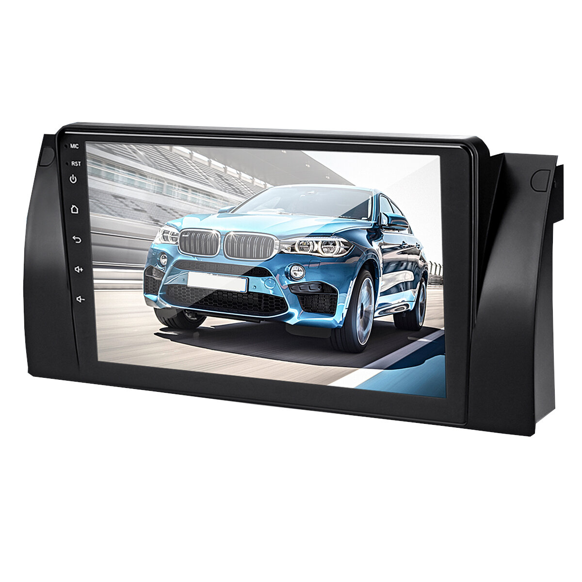 9" Android 8.1 Quad-Core Car Dash Video GPS Stereo Radio WiFi for BMW E39 X5 E53