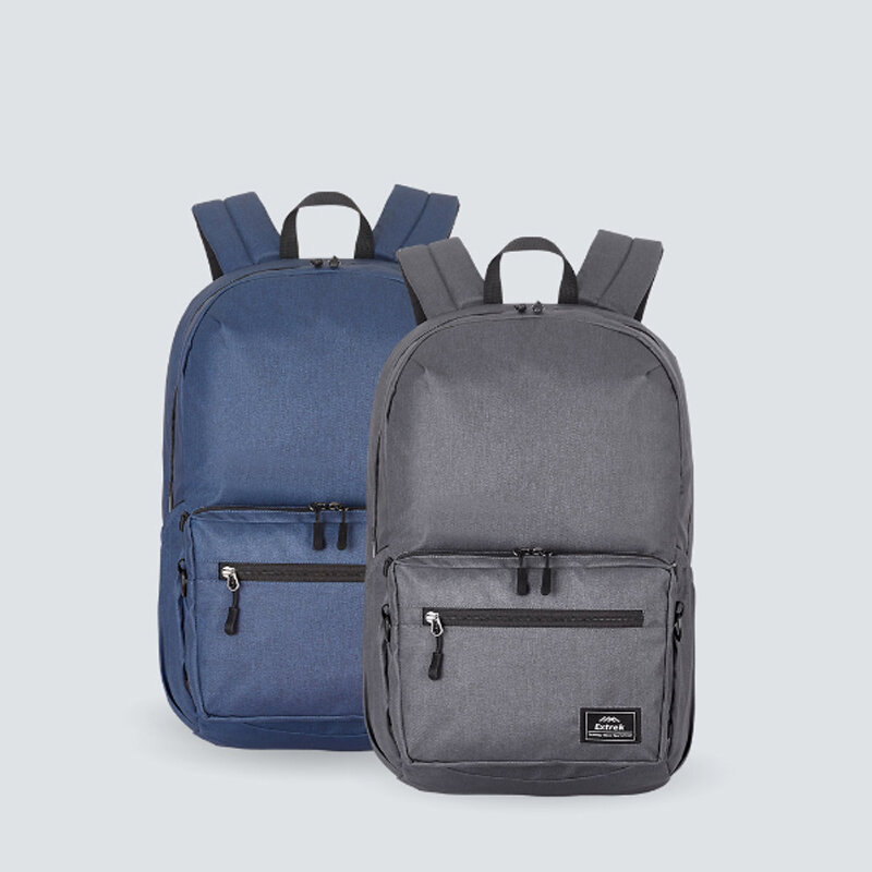 Extrek 2Pcs 25L Backpack Set Waterproof 15.6inch Laptop Bag Travel Camping Backbag
