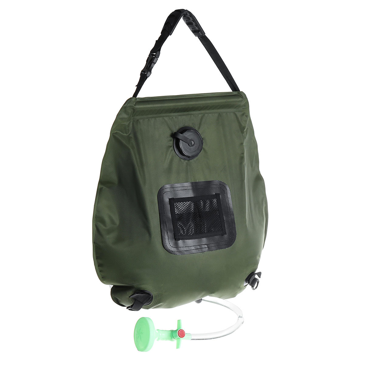 IPRee® 20L सोलर हीटिंग शॉवर बैग आउटडोर ट्रैवलिंग कैम्पिंग हाइकिंग पीवीसी पाइप हॉट वॉटर बैग शॉवर बैग