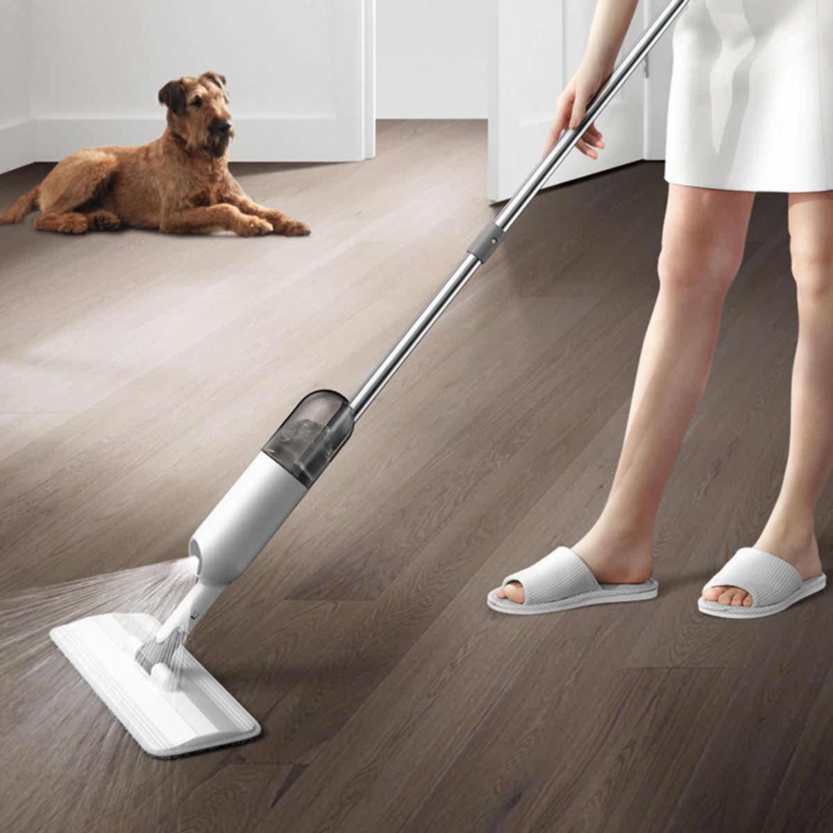 

Микрофибра Spray Mop Cleaner Набор Домашняя пыль для пола Швабра Наборchen Ванная комната