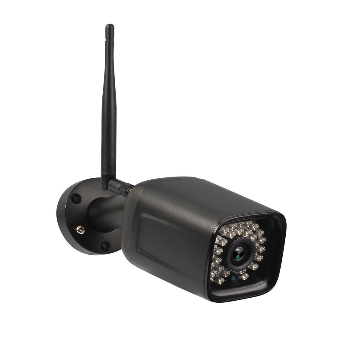 720P Black US Plug Wireless Camera Outdoor HD Wifi Remote Home IP Camera Two-Way Voice Intercom Waterproof Monitoring Ex