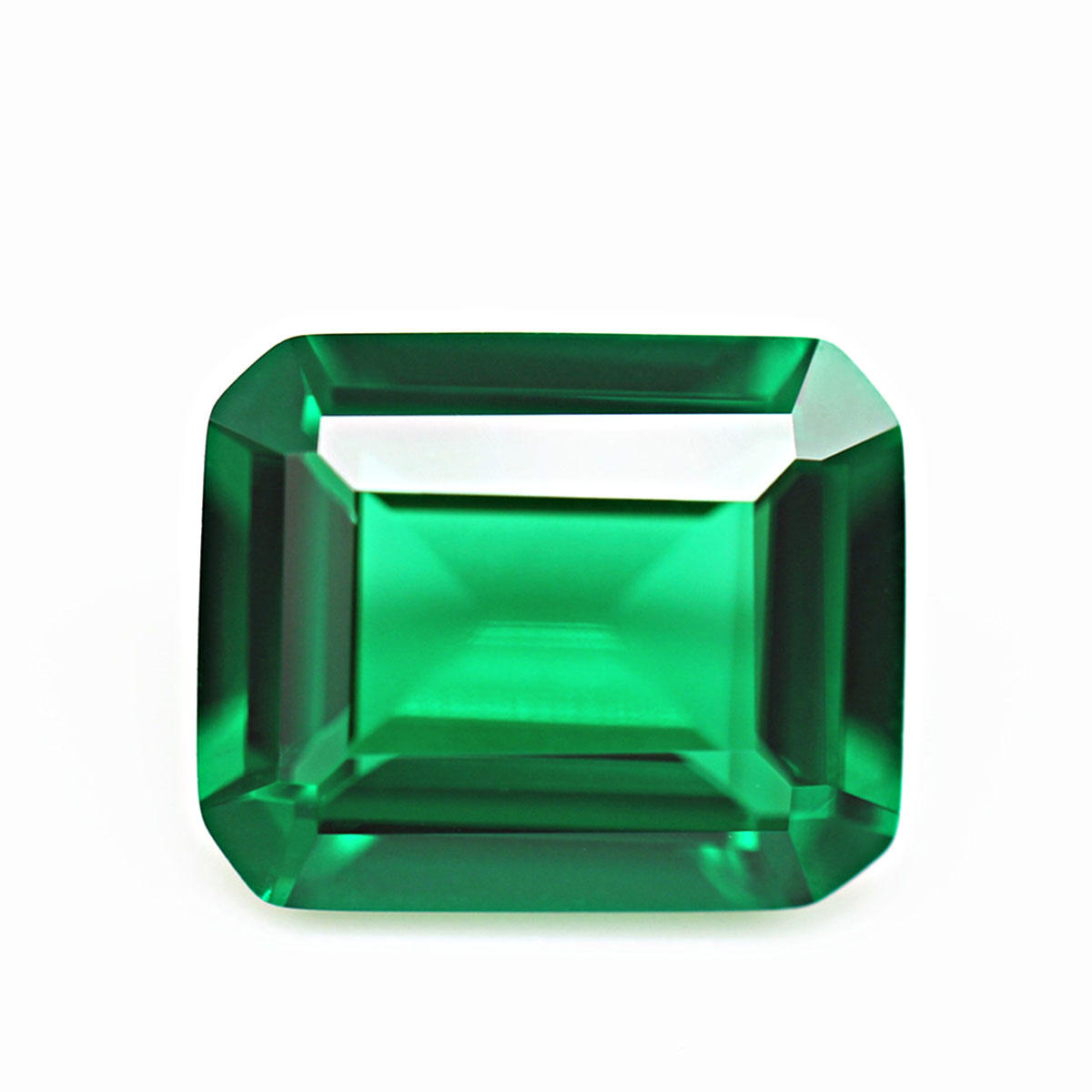 VVS Clarity AAA synthetische groene smaragd diamanten saffier geslepen 10x12mm losse edelstenen deco