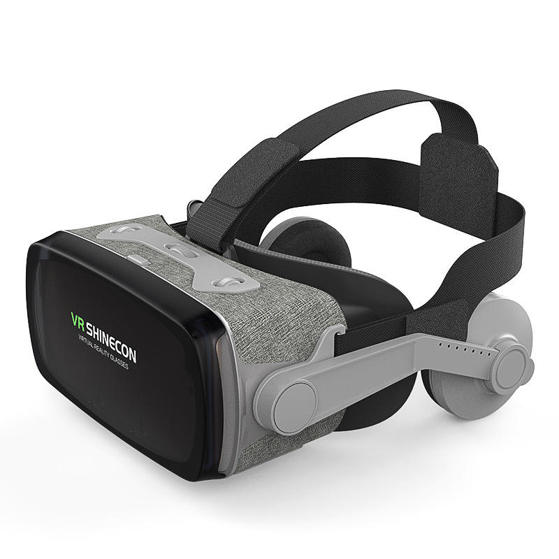 VR Shinecon SC-G07ED Virtual Reality 3D VR-bril met headset voor bijziendheidsgebruikers voor 4,7-6,