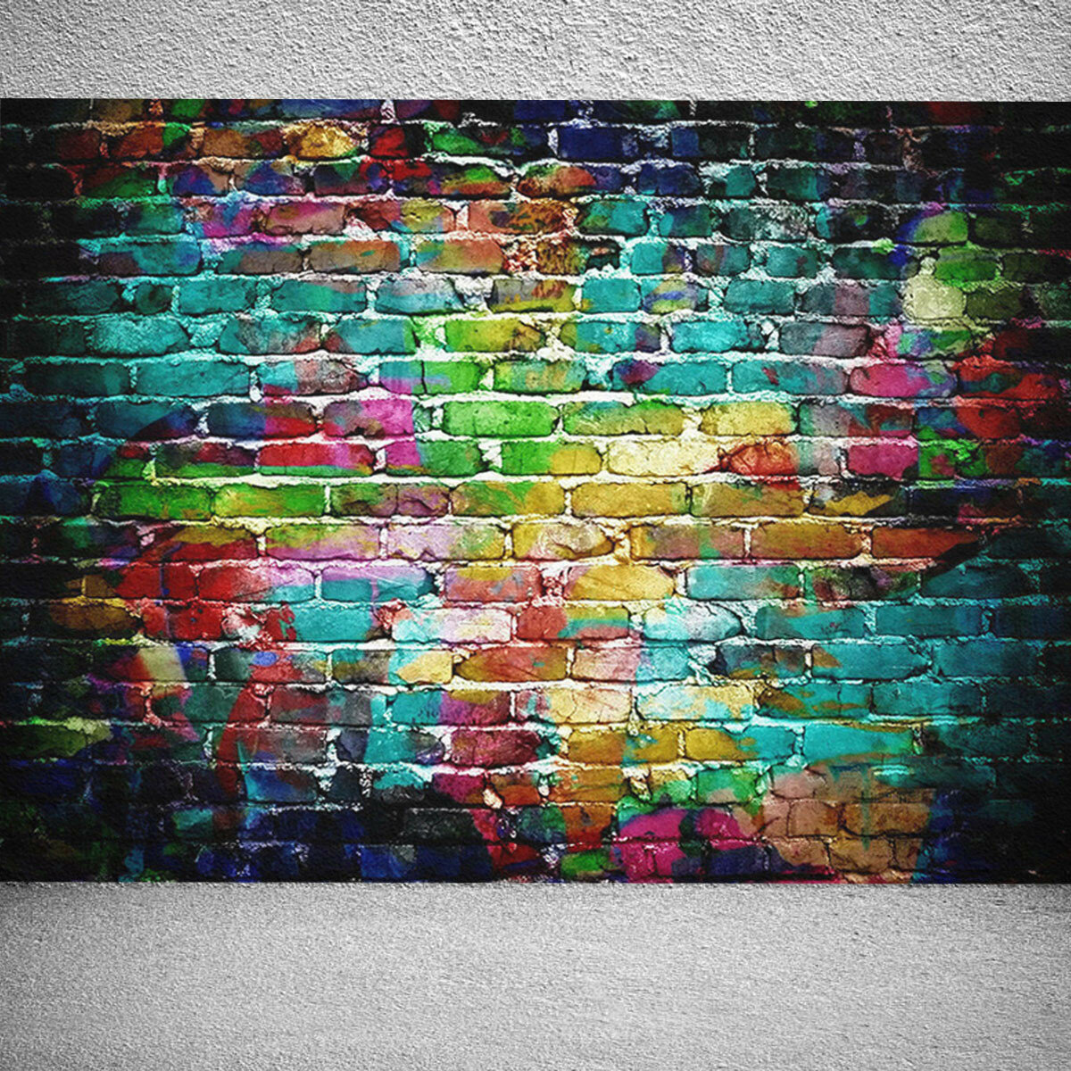 Colorful Brick Wall Photography Backdrop For Photography Photo Studio Background Us 11 99