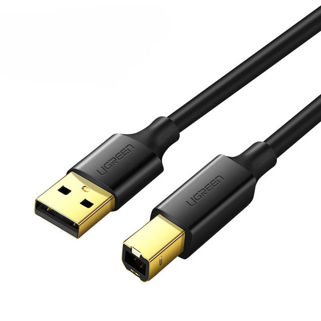 

Ugreen U135 USB Printer Cable USB Type B Male to Male USB 2.0 Cable Printer Adapter for Canon Epson HP ZJiang Label Prin