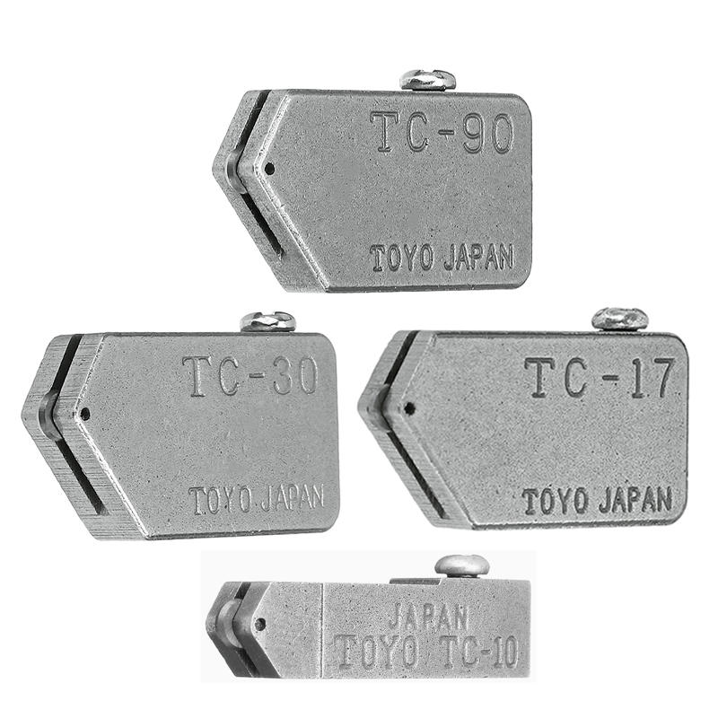 

4 шт. TC-17 TC-30 TC-10 TC-90 сменные насадки для прямой резки стекла Toyo резак для плитки