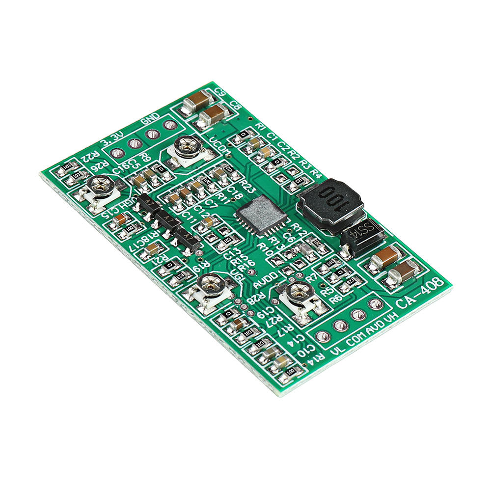 CA-408 Boost Board Module LCD TCON Board VGL VGH VCOM AVDD 4 Channel Adjustable Step Up Module
