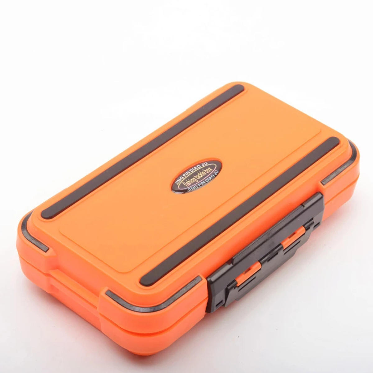 Image of Sealed Waterproof Fishing Tackle Tray ABS Plastic Fishing Accessories Box Swivel Snap Lure Parts Storage Box